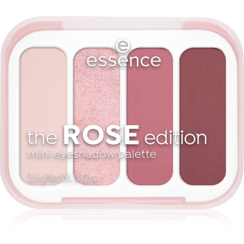 essence The Rose Edition paletka očních stínů mini 3.6 g