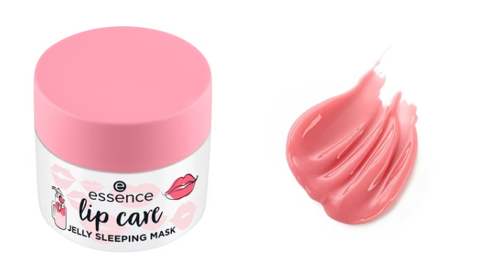 essence lip care hydratační maska na rty na noc 02 Strawberry Milkshake 8 g