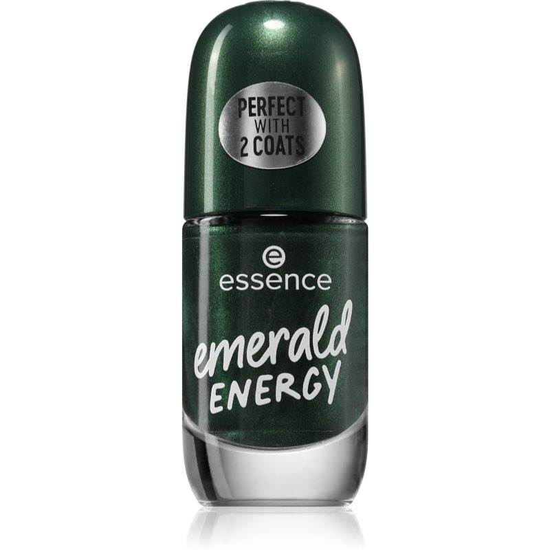 essence Gel Nail Colour lak na nehty odstín 73 emerald Energy 8 ml