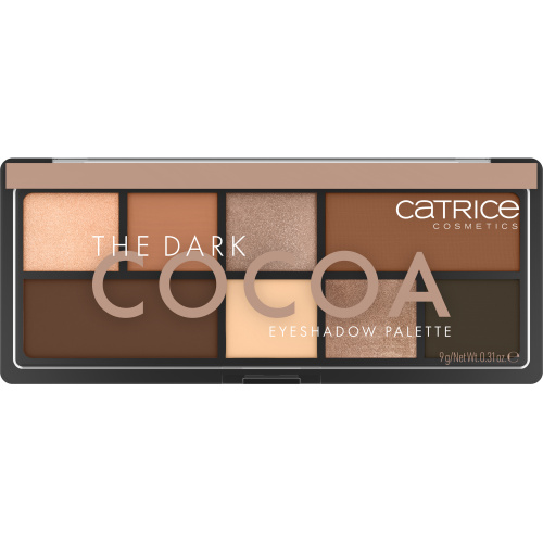 Catrice The Dark Cocoa paletka očních stínů 9 g