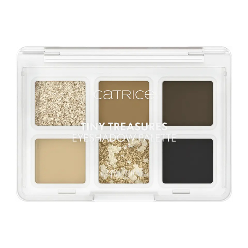 Catrice Tiny Treasures paletka očních stínů odstín 010 Everyday Essentials 4.2 g