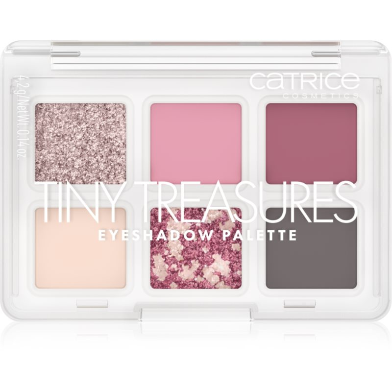 Catrice Tiny Treasures paletka očních stínů odstín 020 Wild Berry 4.2 g