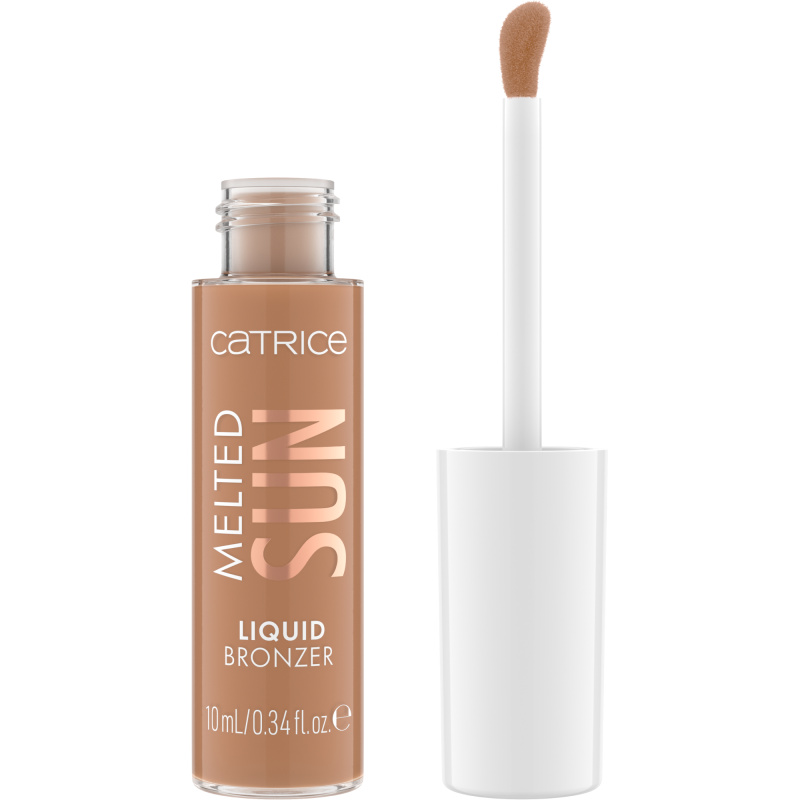 Catrice Melted Sun tekutý bronzer s matným efektem odstín 015 Sunkissed 10 ml