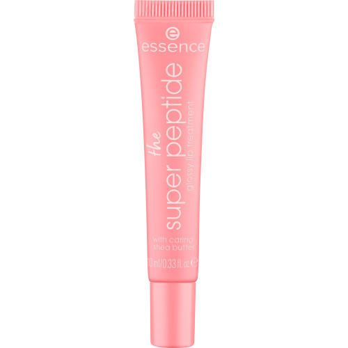 essence the super peptide balzám na rty odstín 04 Coralized! 10 ml