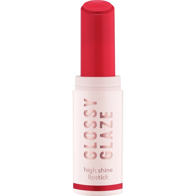 essence Glossy Glaze rtěnka s vysokým leskem odstín 04 Red-dy For The Day 1.9 g