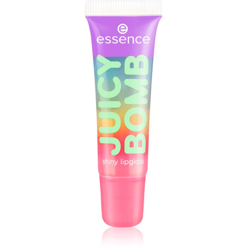 essence Juicy Bomb Party lesk na rty odstín 01 Bubblegum Bliss 10 ml