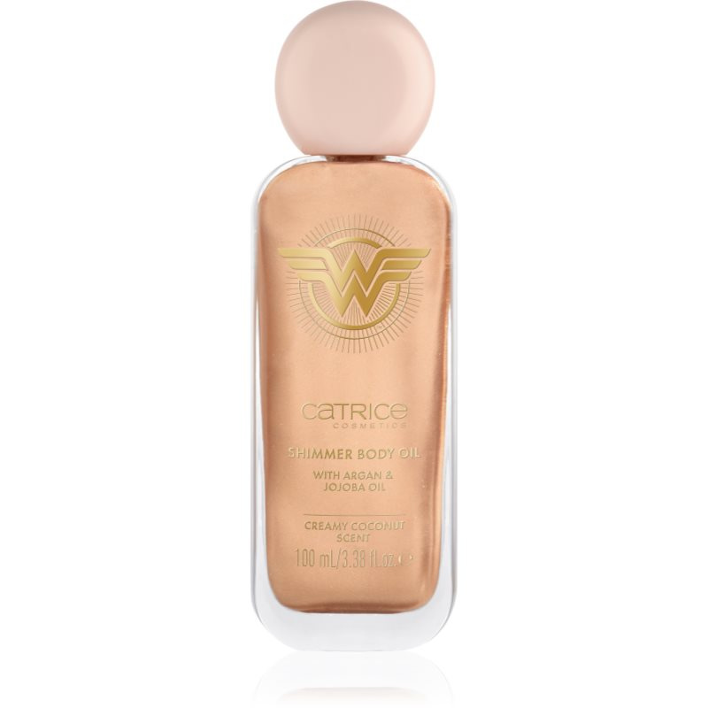 Catrice Wonder Woman třpytivý olej na tělo odstín 010 Goddess 100 ml