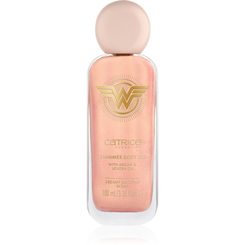Catrice Wonder Woman třpytivý olej na tělo odstín 020 Sassy 100 ml