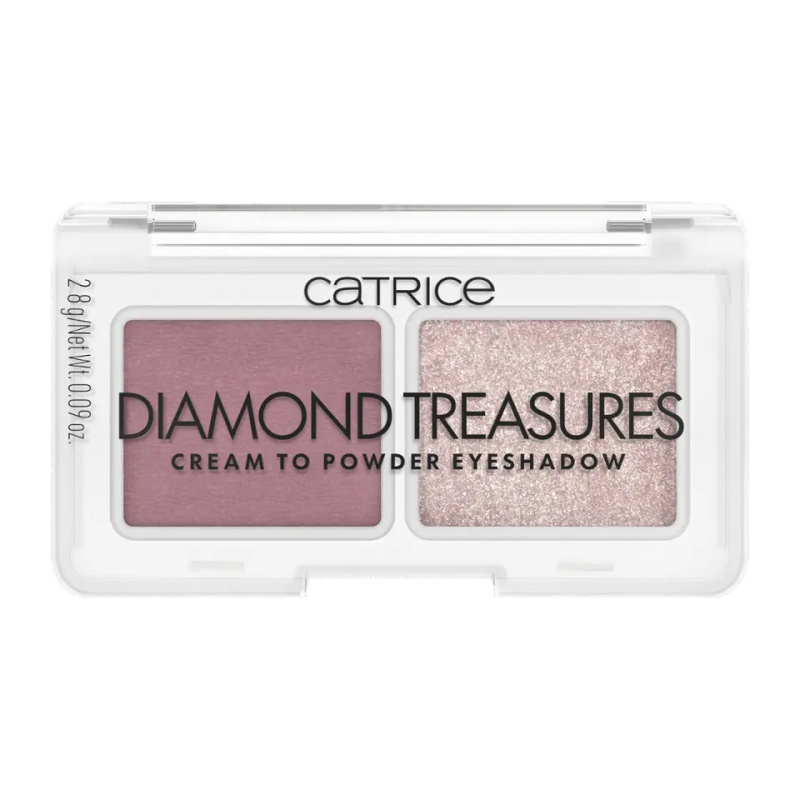 Catrice Diamond Treasures duo oční stíny odstín 020 Fairy Dust 2.8 g
