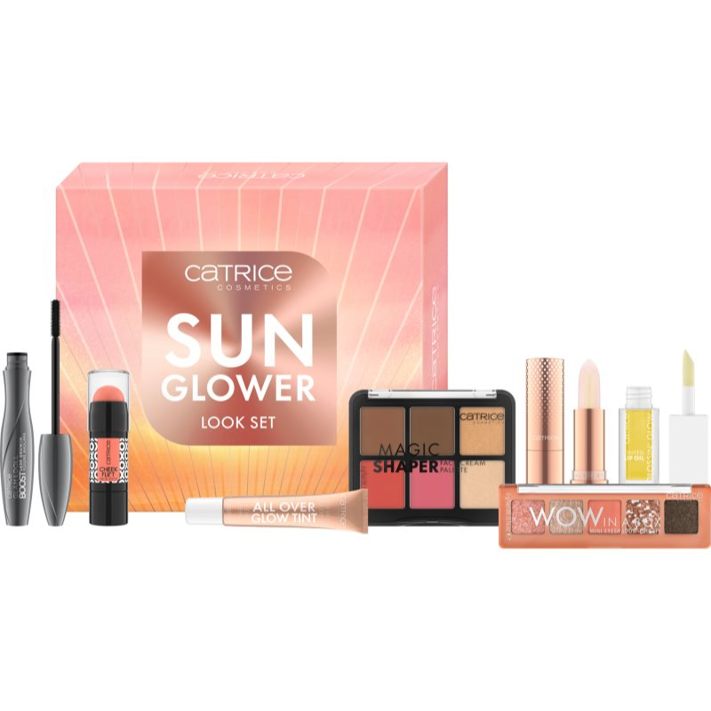 Catrice SUNGLOWER LOOK SET make-up sada pro zářivý vzhled pleti