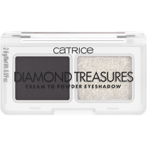 Catrice Diamond Treasures duo oční stíny odstín 030 Smokey Diamond 2.8 g
