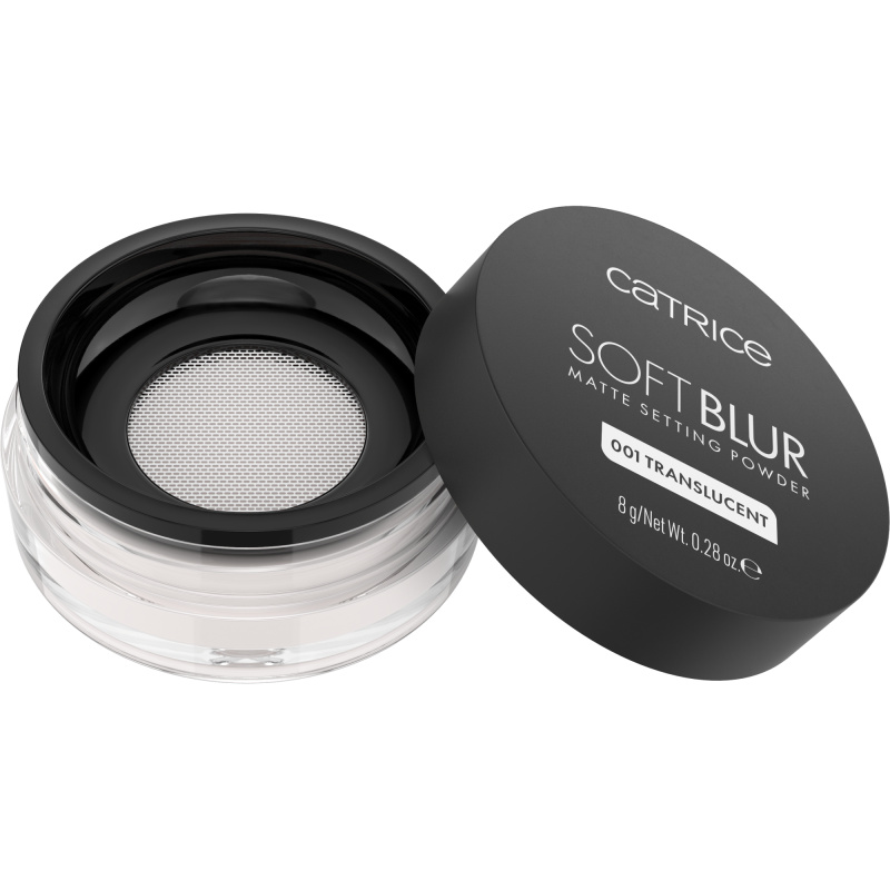 Catrice Soft Blur Matte sypký fixační pudr odstín 001 Translucent 8 g