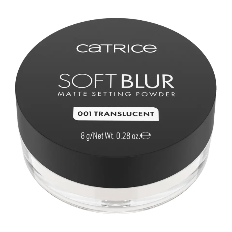 Catrice Soft Blur Matte sypký fixační pudr odstín 001 Translucent 8 g