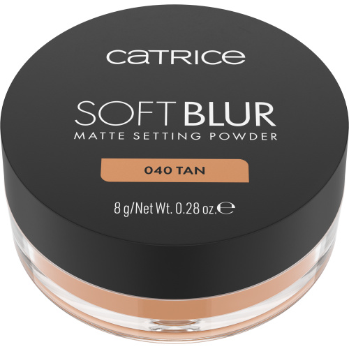 Catrice Soft Blur Matte sypký fixační pudr odstín 040 Tan 8 g
