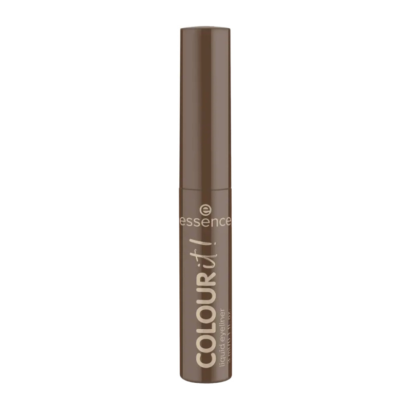 essence COLOUR it! tekuté oční linky odstín 05 Chocolate Brown 3 ml