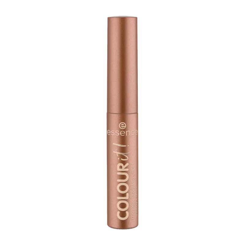 essence COLOUR it! metalická linka na oči odstín 01 Burnished Bronze 3 ml