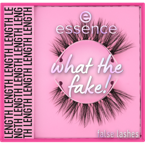 essence WHAT THE FAKE! umělé řasy 04 Dramatic Length 1 pár