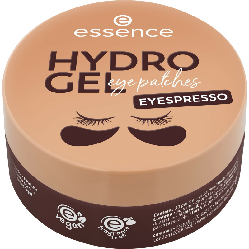 essence hydrogelové polštářky pod oči EYESPRESSO 30 párů