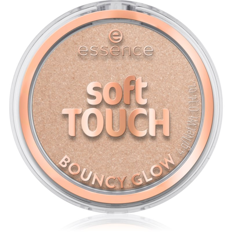 essence Soft Touch krémový rozjasňovač s pudrovým efektem odstín 30 glazing gleam 4 g