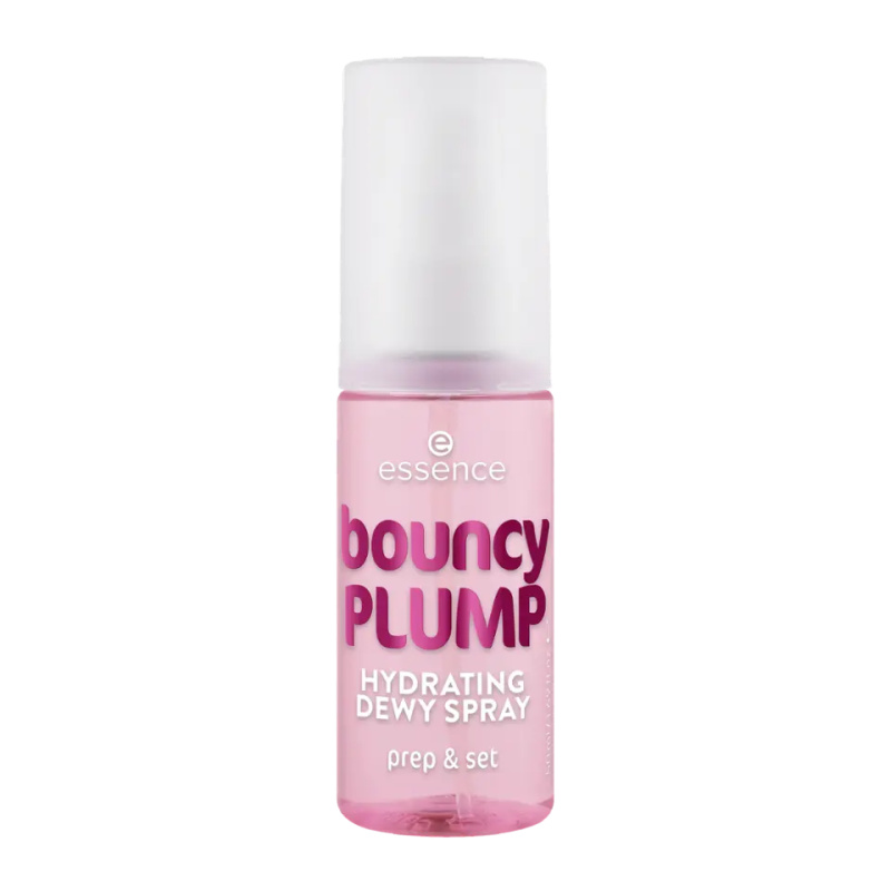 essence bouncy PLUMP fixační sprej na make-up s hydratačním účinkem 50 ml