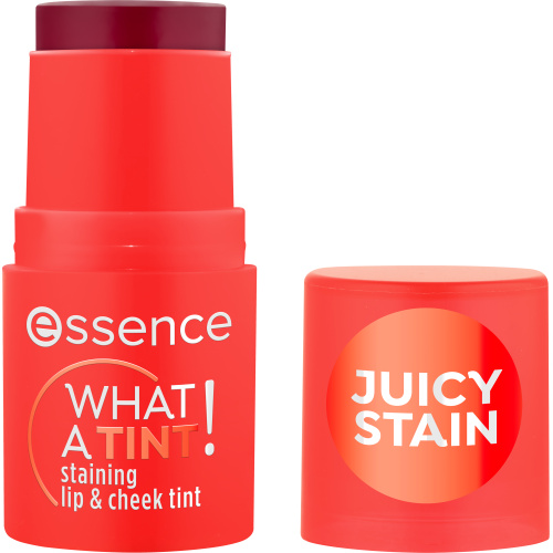 essence WHAT A TINT! multifunkční líčidlo na rty a tváře odstín 20 Grapefruit Bliss 5 g