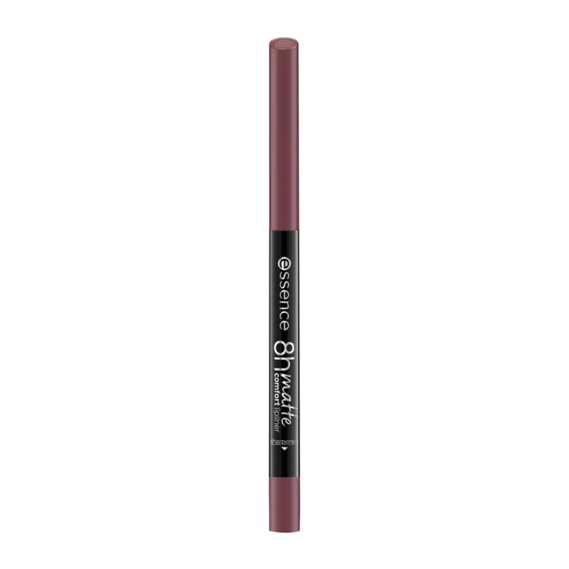 essence 8h Matte Comfort matná tužka na rty s ořezávátkem odstín 19 Burgundy Bestie 0.3 g