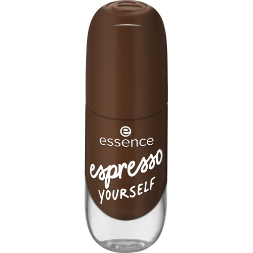 essence Gel Nail Colour lak na nehty odstín 86 espresso YOURSELF 8 ml