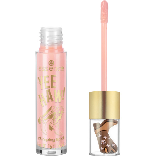 essence YEE HAW! olej na rty se zvětšujícím efektem odstín 01 Boots On, Carry On! 5 ml