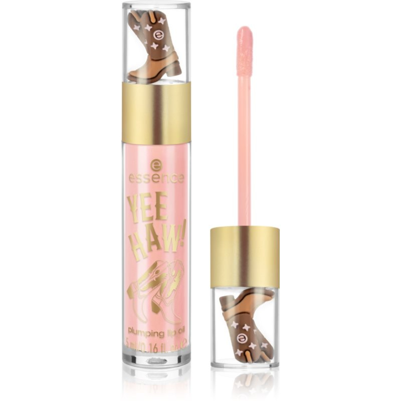 essence YEE HAW! olej na rty se zvětšujícím efektem odstín 01 Boots On, Carry On! 5 ml
