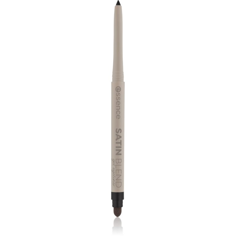 essence SATIN BLEND gelové oční linky voděodolné odstín 01 Pure Black 0.22 g
