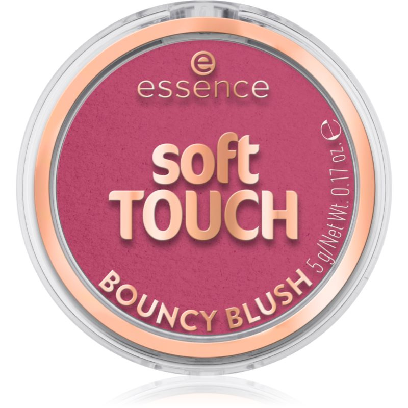 essence Soft Touch matná krémová tvářenka odstín electric peony 5 g