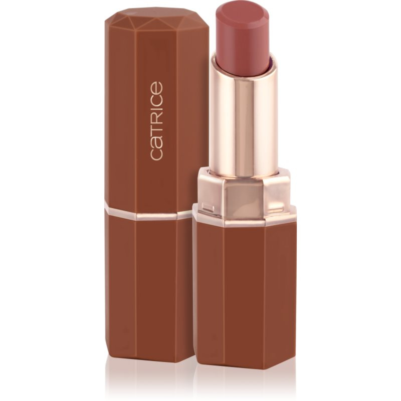 Catrice Espresso Yourself lesklá rtěnka odstín C02 Mocha Mousse 3 g