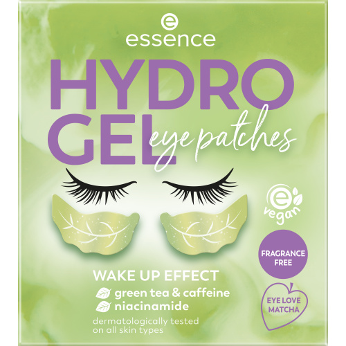 essence HYDRO GEL hydrogelová maska na oční okolí Eye Love Matcha 1 pár