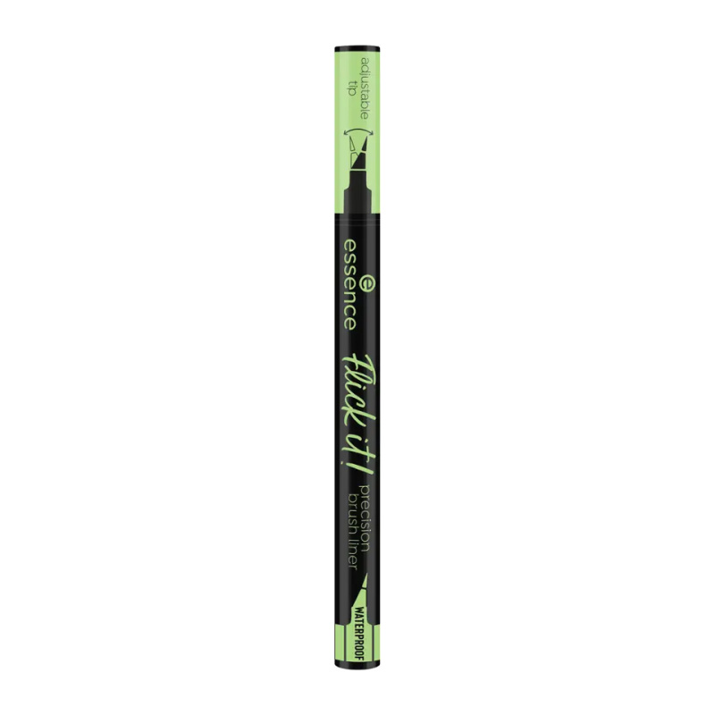 essence Flick it! precizní voděodolná linka na oči odstín 01 Black 0.5 ml