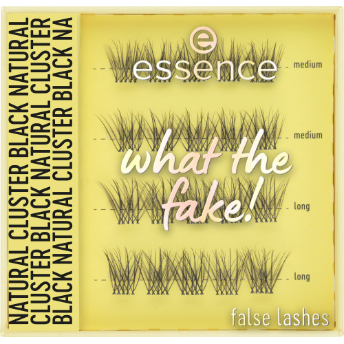 essence WHAT THE FAKE! umělé řasy 06 Natural Cluster Block 1 ks