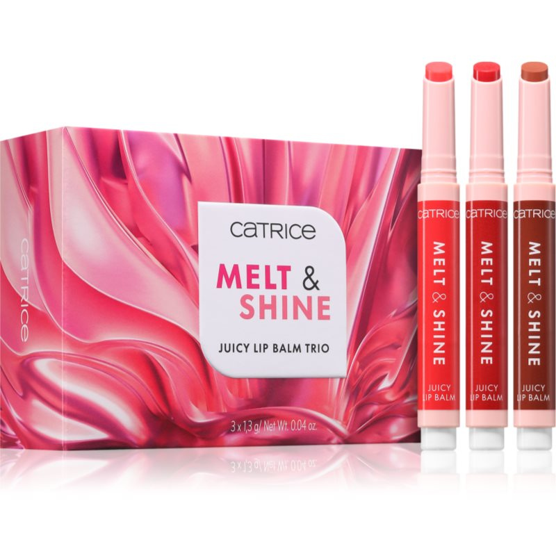 Catrice Melt & Shine sada dekorativní kosmetiky na rty