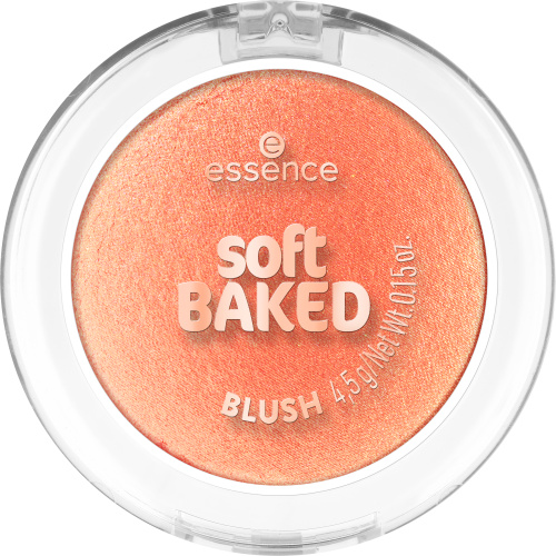 essence Soft Baked tvářenka odstín Peach Please 4.5 g