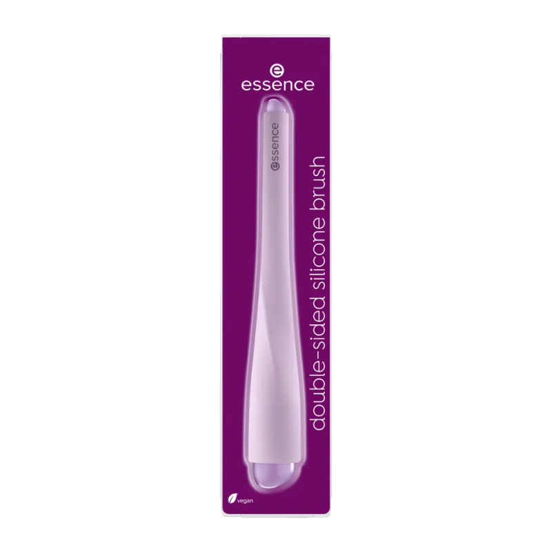 essence Double Sided Silicone Brush silikonová houbička na make-up 1 ks
