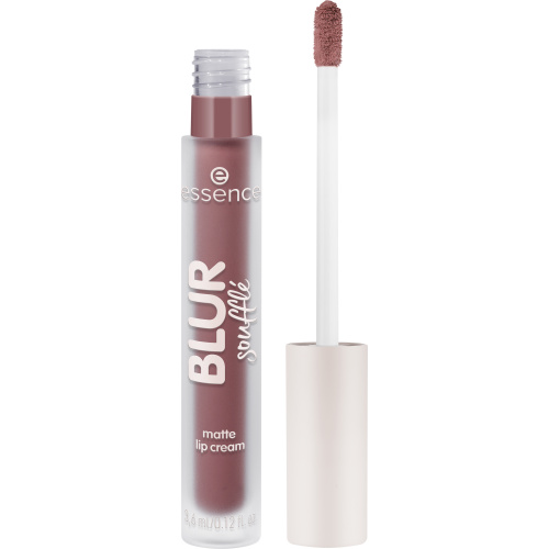 essence Blur Soufflé matná tekutá rtěnka odstín 01 Deep Scroll 3.6 ml