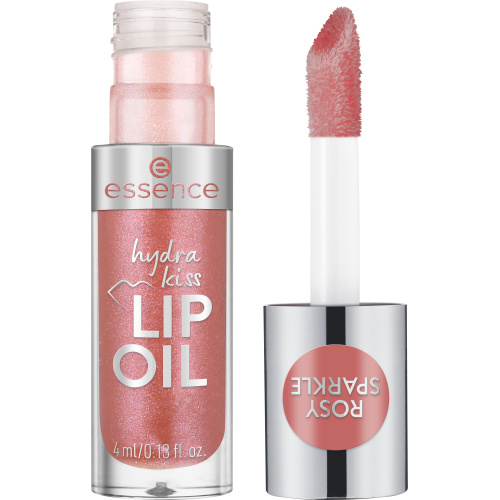 essence Hydra Kiss hydratační olej na rty odstín 11 Rosy Sparkle 4 ml