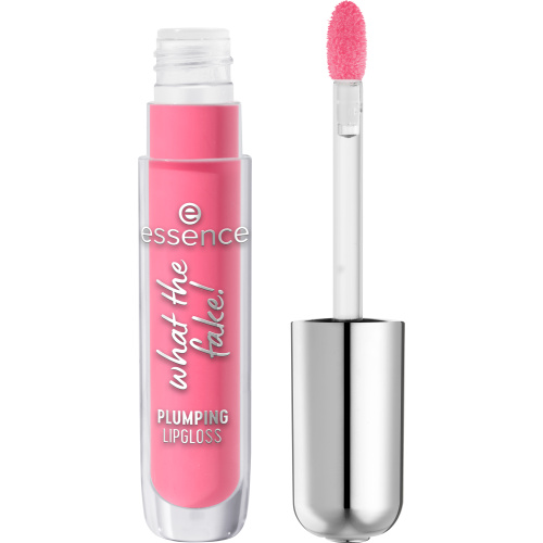 essence WHAT THE FAKE! lesk na rty pro větší objem odstín 102 Pink About It 4 ml