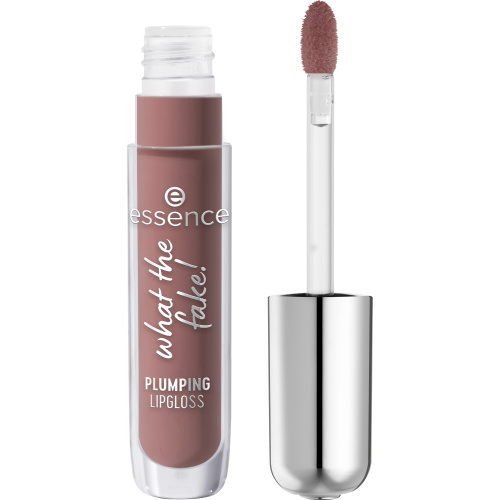 essence WHAT THE FAKE! lesk na rty pro větší objem odstín 103 Bare But Better 4 ml