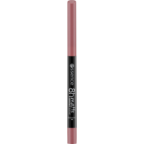essence 8h Matte Comfort matná tužka na rty s ořezávátkem odstín 21 Clouded 0.3 g