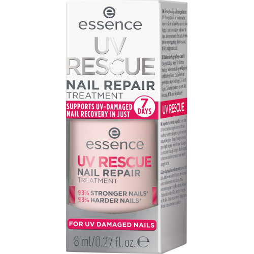 essence UV RESCUE pečující lak na nehty odstín 01 8 ml