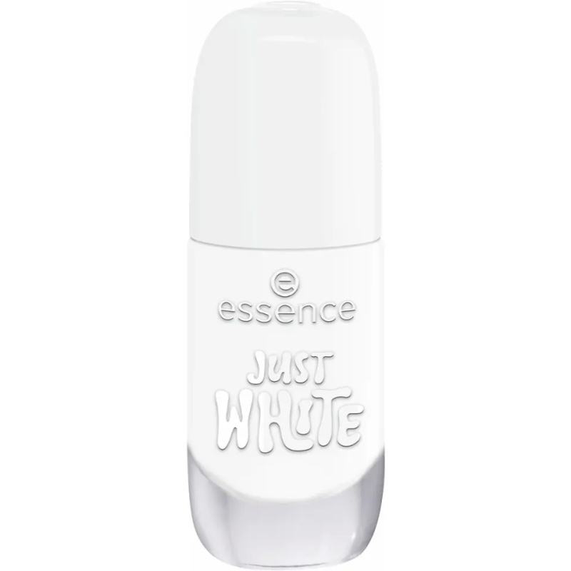 essence Lak na nehty Gel 33 Just white 8 ml