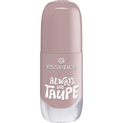 essence Gel Nail Polish gelový lak na nehty odstín 37 ALWAYS on TAUPE 8 ml
