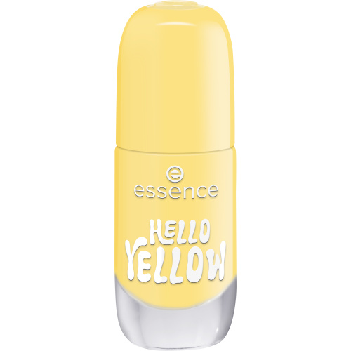 essence Gel Nail Polish gelový lak na nehty odstín 41 HELLO YELLOW 8 ml
