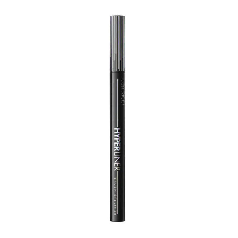 Catrice Hyper Liner Brush Eyeliner tekuté linky na oči s matným finišem odstín 010 Classic Black 0.52 ml
