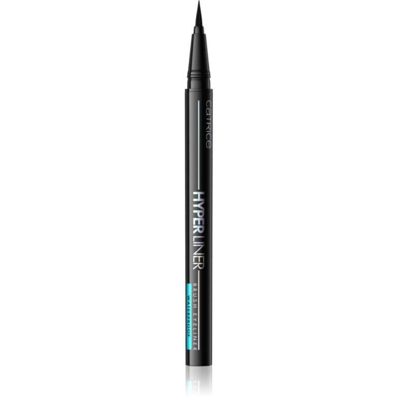 Catrice Hyper Liner Brush Eyeliner dlouhotrvající voděodolné oční linky odstín 010 Ever Black 0.52 ml