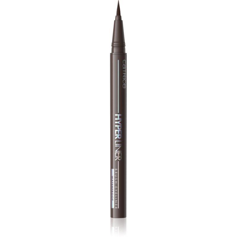 Catrice Hyper Liner Brush Eyeliner dlouhotrvající voděodolné oční linky odstín 020 Dark Mocca 0.52 ml